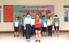 Thị trấn Rừng Thông tổ chức giải bóng chuyền hơi nữ