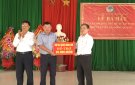 Hội Người cao tuổi xã Đông Quang ra mắt Câu lạc bộ Liên thế hệ.