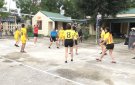 Đông Thịnh tổ chức giao lưu bóng chuyền hơi nữ năm 2022.