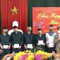 Đông Quang gặp mặt thanh niên lên đường nhập ngũ năm 2022.
